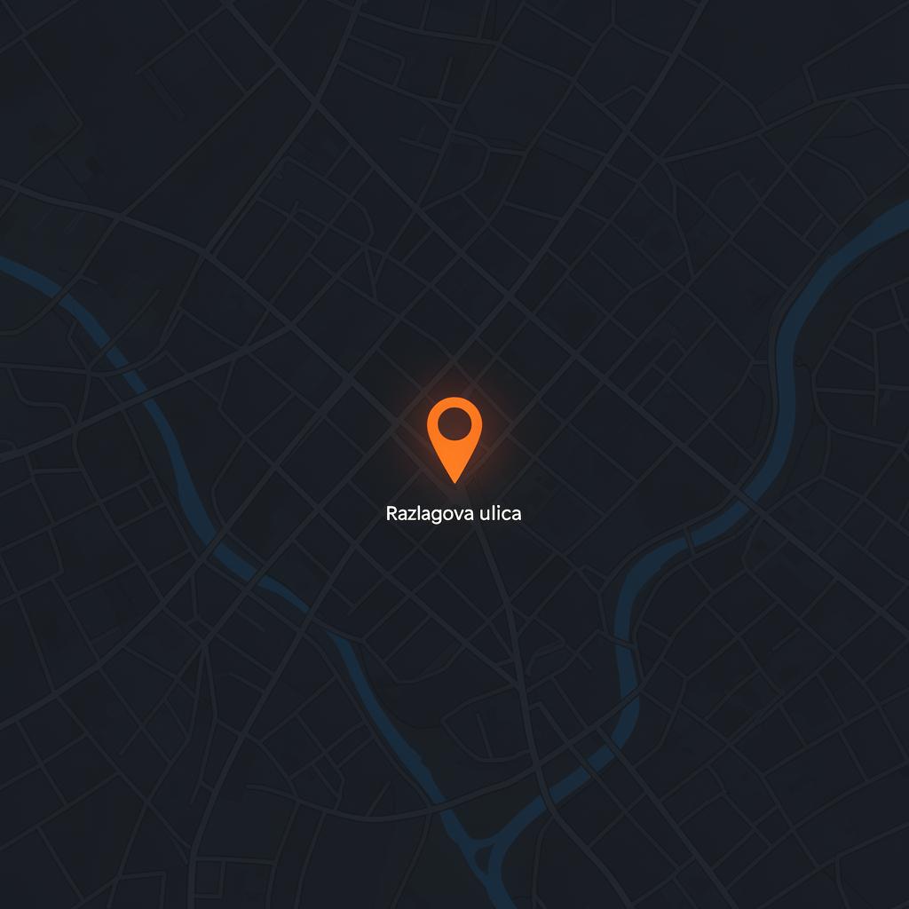 Map of Razlagova ulica 22, 2000 Maribor, Slovenia